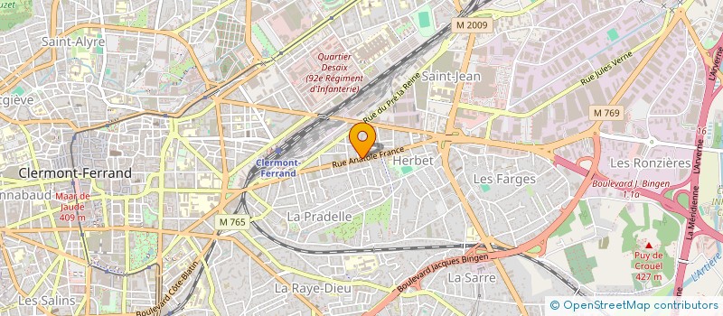 localisation de l'entreprise MADAME FADILA SOULDI à CLERMONT-FERRAND