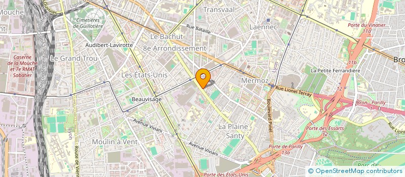 localisation de l'entreprise MADAME FADILA TARAFT  LYON