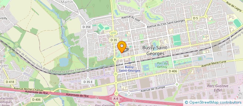 localisation de l'entreprise MADAME FADIMA KONATE  BUSSY-SAINT-GEORGES