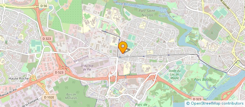 localisation de l'entreprise MADAME FADIMATOU MAPIE à ANGERS