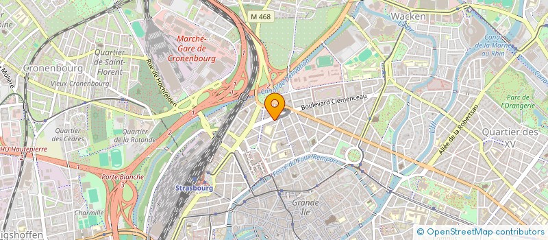 localisation de l'entreprise MADAME FADIME AKYAZ à STRASBOURG