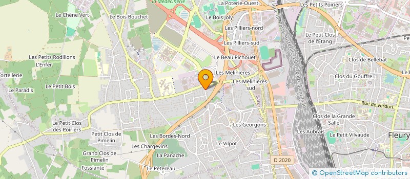 localisation de l'entreprise MADAME FADIME DERICI à SARAN