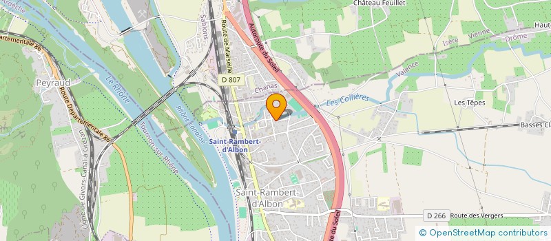 localisation de l'entreprise MADAME FADIME GUNGOR  SAINT-RAMBERT-D'ALBON