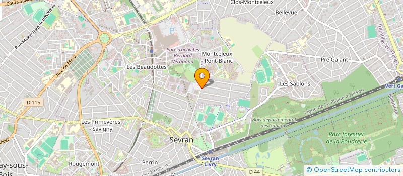 localisation de l'entreprise MADAME FADIME OZTURK à SEVRAN
