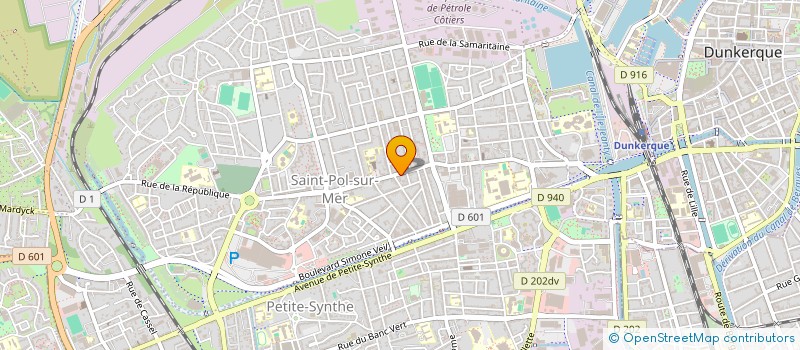 localisation de l'entreprise MADAME FADIME USLU à DUNKERQUE