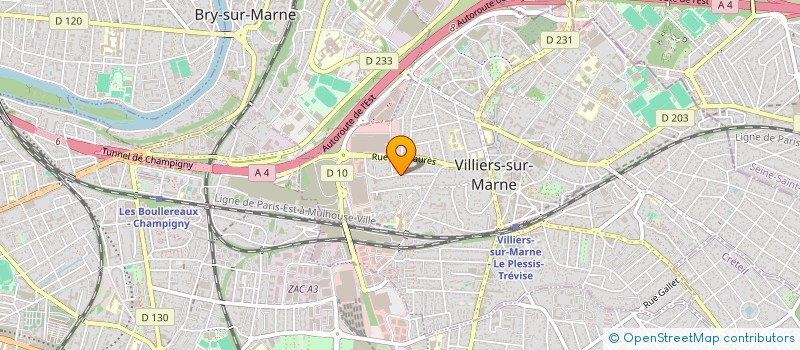 localisation de l'entreprise MADAME FADJOU POPAT à VILLIERS-SUR-MARNE