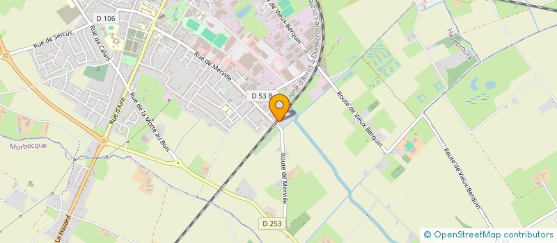 localisation de l'entreprise MADAME FADMA AIT DIDI  HAZEBROUCK