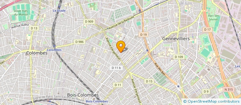 localisation de l'entreprise MADAME FADMA BEN MOULAY  ASNIERES-SUR-SEINE