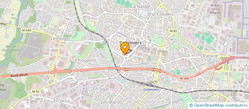localisation de l'entreprise MADAME FADOBA KIFANI à COLOMIERS