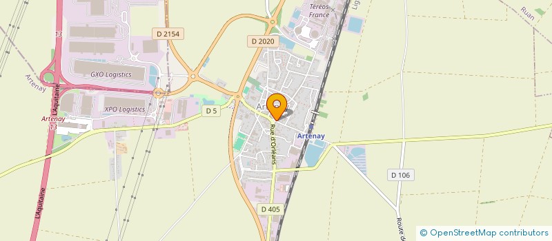 localisation de l'entreprise MADAME FADOUA EL HANKOURI à ARTENAY