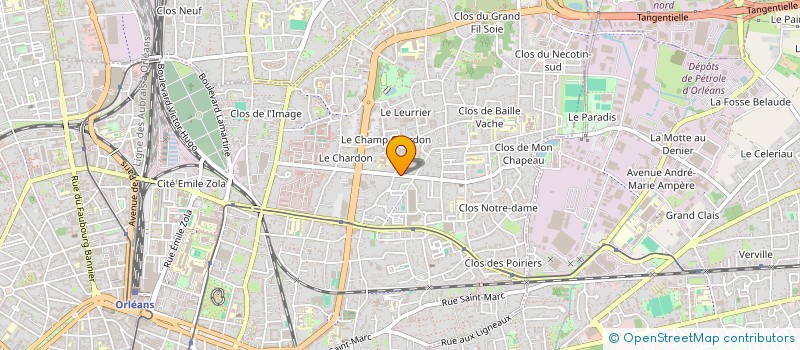 localisation de l'entreprise MADAME FADOUA ENNIA à ORLEANS