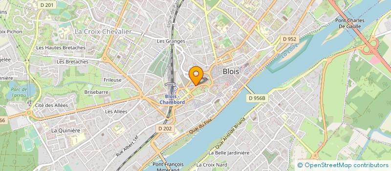 localisation de l'entreprise MADAME FADOUA MAATAOUI  BLOIS