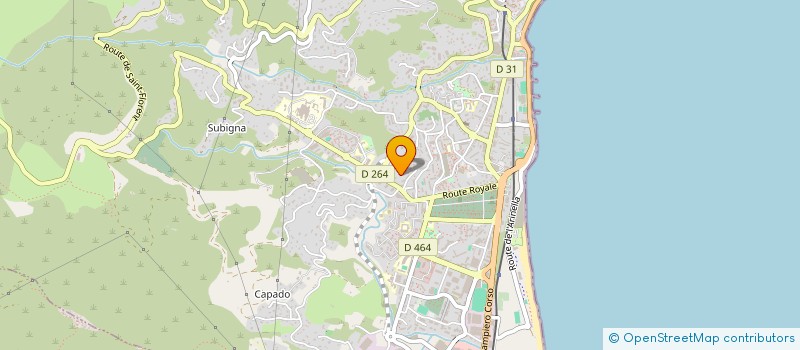 localisation de l'entreprise MADAME FADOUA TOUZANI à BASTIA