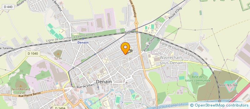 localisation de l'entreprise MADAME FADWA AIT KERROUM  DENAIN