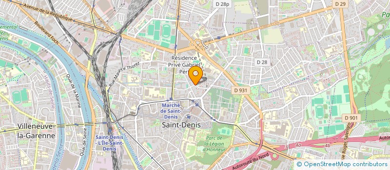 localisation de l'entreprise MADAME FADWA BENATTIA  SAINT-DENIS