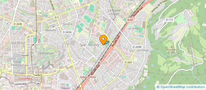 localisation de l'entreprise MADAME FADWA BENTRIIA à SAINT-MARTIN-D'HERES