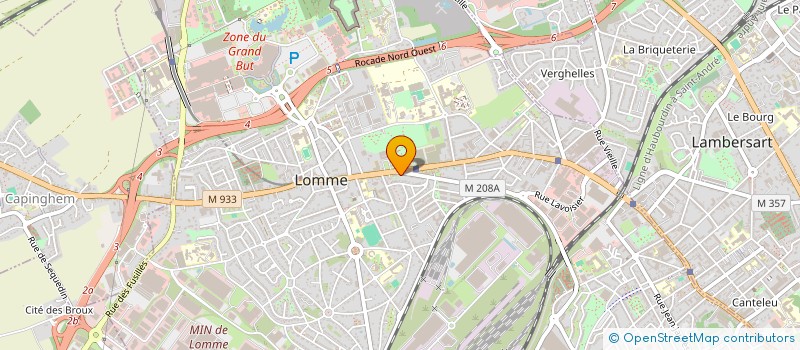 localisation de l'entreprise MADAME FADWA SAALITI  LILLE
