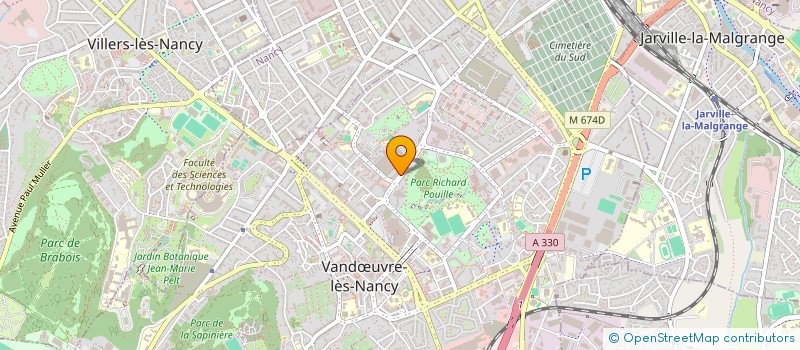 localisation de l'entreprise MADAME FAHIMA AZZOUN à VANDŒUVRE-LES-NANCY