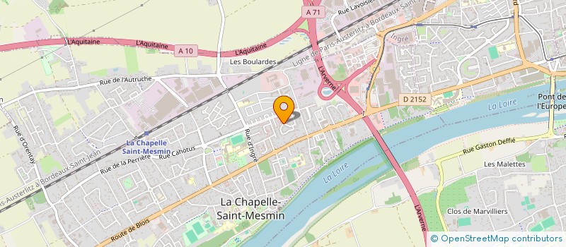 localisation de l'entreprise MADAME FAHIMA BELHADI à LA CHAPELLE-SAINT-MESMIN