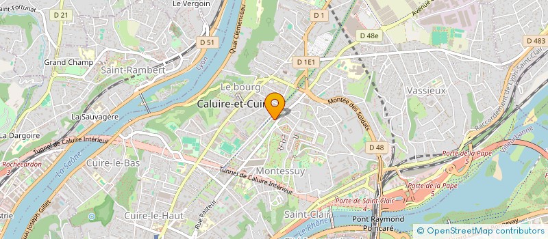 localisation de l'entreprise MADAME FAHIMA CHITA à CALUIRE-ET-CUIRE