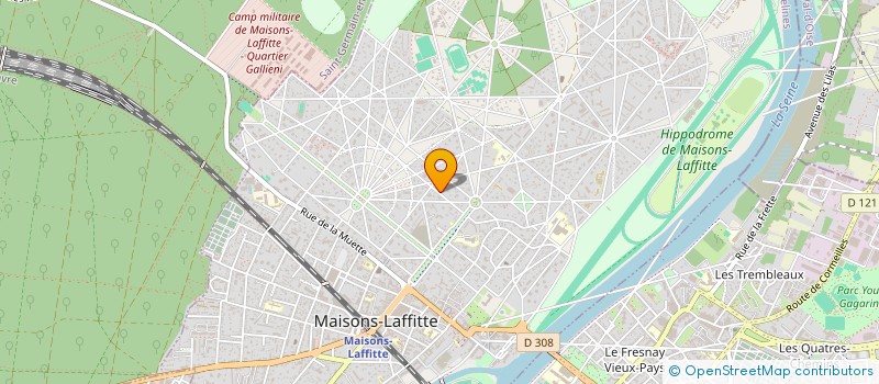 localisation de l'entreprise MADAME FAHIMEH HOSSEINZADEH à MAISONS-LAFFITTE