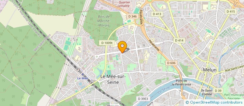 localisation de l'entreprise MADAME FAHRA GHULAM  LE MEE-SUR-SEINE