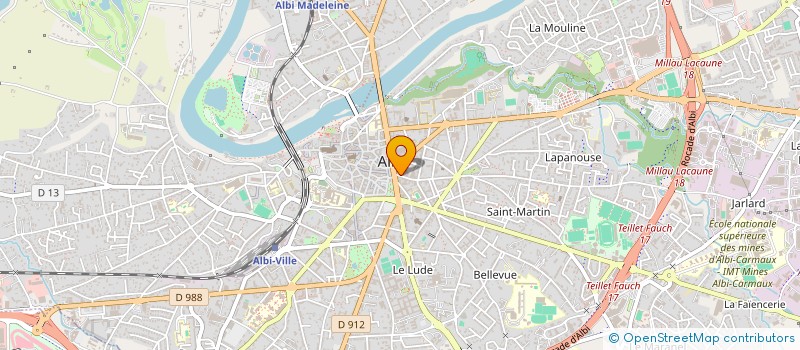 localisation de l'entreprise MADAME FAIEZA SEBTI à ALBI