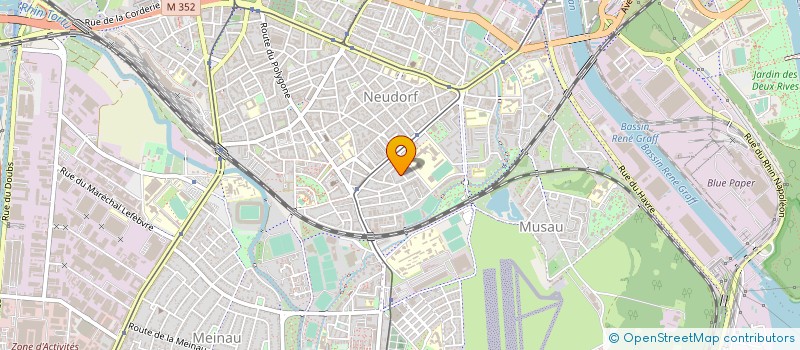 localisation de l'entreprise MADAME FAINA ABERMAN à STRASBOURG
