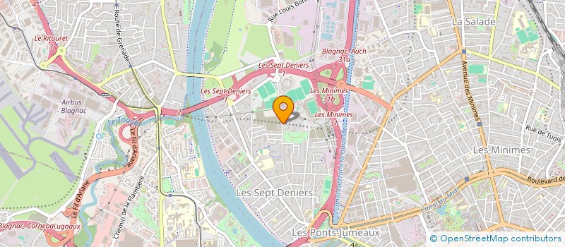 localisation de l'entreprise MADAME FAINA HANIDHI à TOULOUSE