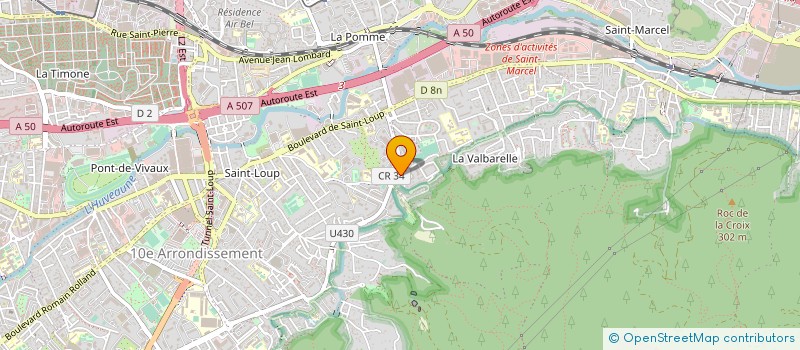 localisation de l'entreprise MADAME FAIROUZ BIRECHE  MARSEILLE