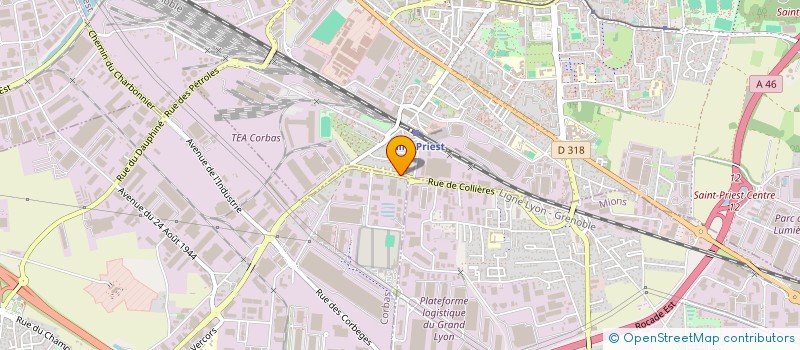 localisation de l'entreprise MADAME FAIROUZ EL BAYOULI  VENISSIEUX