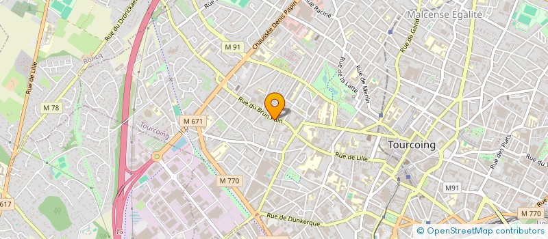 localisation de l'entreprise MADAME FAIROUZ HASSAINI  TOURCOING