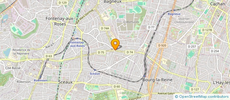localisation de l'entreprise MADAME FAIROUZ IFRI à BAGNEUX