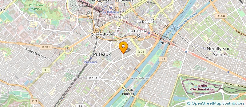 localisation de l'entreprise MADAME FAIROUZE BOUZIANE  GRANVILLE