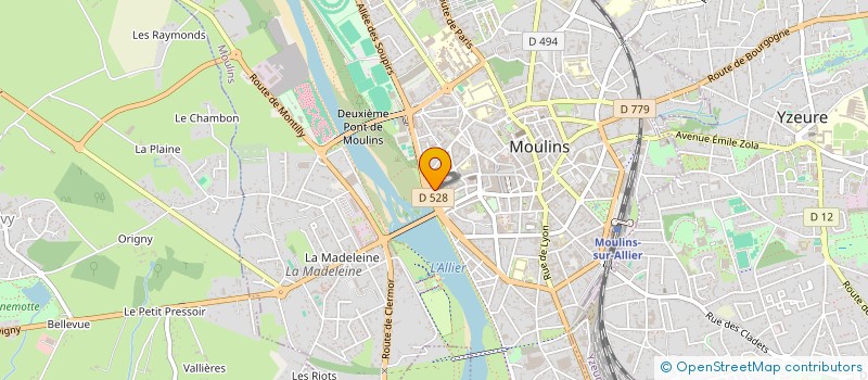 localisation de l'entreprise MADAME FAISINA HAMADA à MOULINS