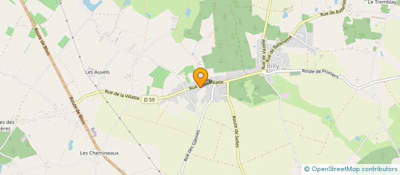 localisation de l'entreprise MADAME FAIZA ABDELLAOUI  BILLY