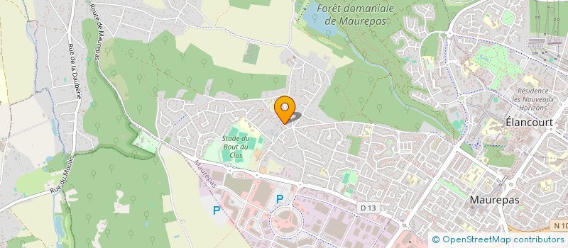 localisation de l'entreprise MADAME FAIZA ABID  MAUREPAS