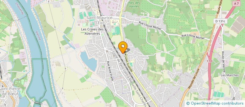 localisation de l'entreprise MADAME FAIZA AHMADZAI  LE PEAGE-DE-ROUSSILLON