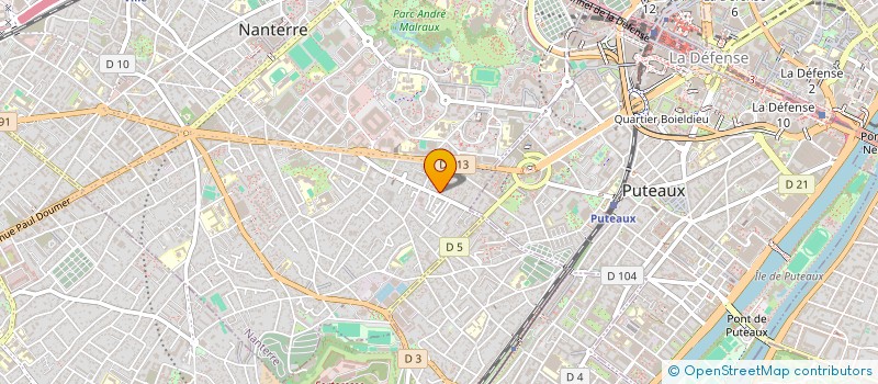 localisation de l'entreprise MADAME FAIZA ANIS  NANTERRE