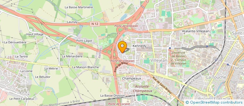 localisation de l'entreprise MADAME FAIZA ATTOUMANI  RENNES