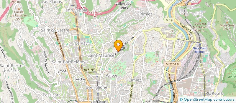 localisation de l'entreprise MADAME FAIZA BENAISSA à NICE