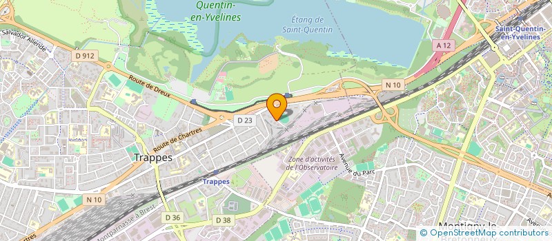 localisation de l'entreprise MADAME FAIZA BENSMAINE à TRAPPES