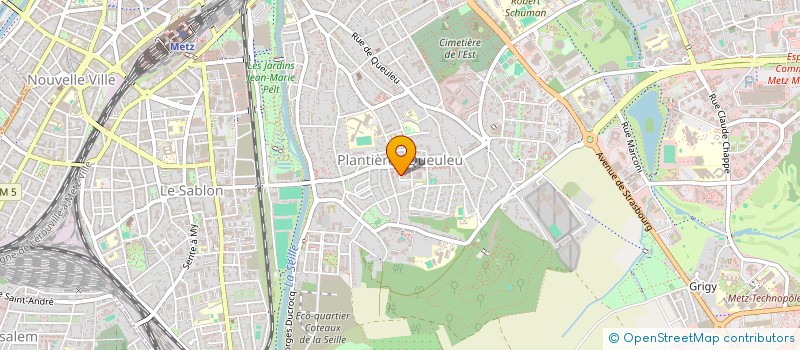 localisation de l'entreprise MADAME FAIZA BOUMEDIENE  METZ