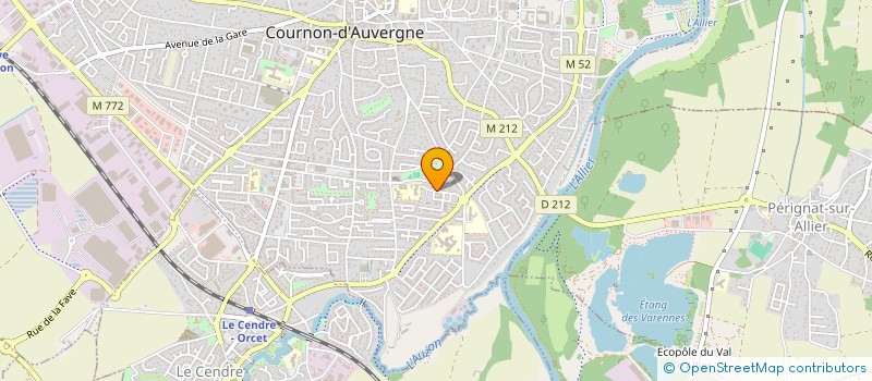 localisation de l'entreprise MADAME FAIZA BOUTIBA à COURNON-D'AUVERGNE