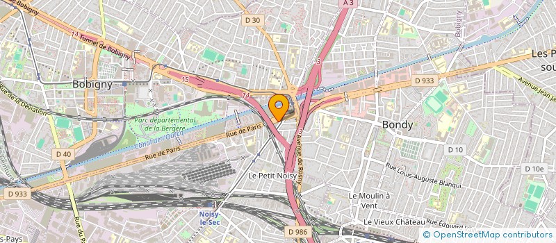 localisation de l'entreprise MADAME FAIZA CHELLI à NOISY-LE-SEC