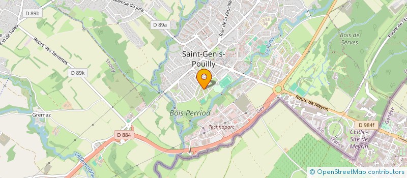 localisation de l'entreprise MADAME FAIZA ELKET à SAINT-GENIS-POUILLY