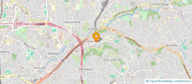 localisation de l'entreprise MADAME FAIZA GAOUA à MARSEILLE