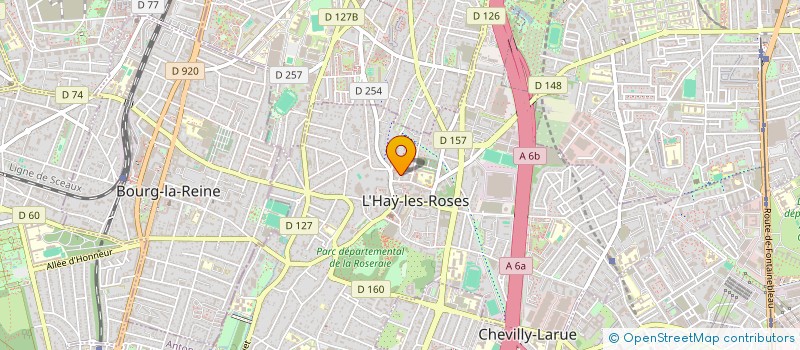 localisation de l'entreprise MADAME FAIZA GHRISSI ALOUI  L'HAY-LES-ROSES