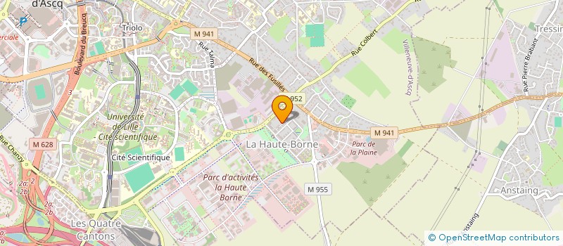 localisation de l'entreprise MADAME FAIZA HAMIOUNI à VILLENEUVE-D'ASCQ