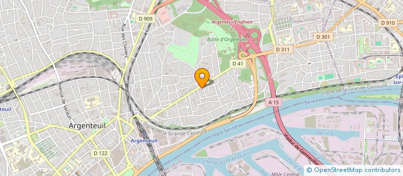 localisation de l'entreprise MADAME FAIZA LAHMAR  ARGENTEUIL